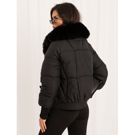 Moteriška striukė MBM-KR-2601.96P juodos spalvos