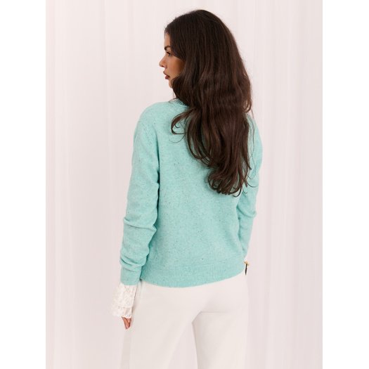 Sweter-PM-SW-PM-5321.88-mietowy