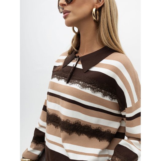 Sweter-PM-SW-F6026.49-brązowy