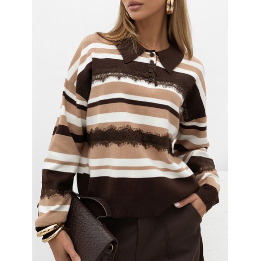 Sweter-PM-SW-F6026.49-brązowy