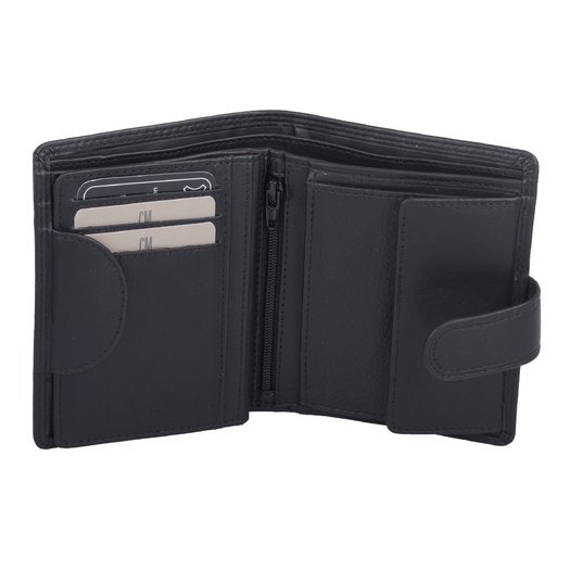 Kombinuota piniginė vyrams CM 2831-65-01 - Juoda