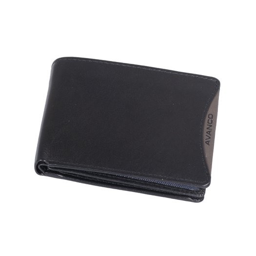 Piniginė vyrams LEMONDO 495-70-16 RFID - Juoda