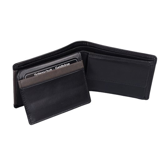 Piniginė vyrams LEMONDO 495-70-16 RFID - Juoda