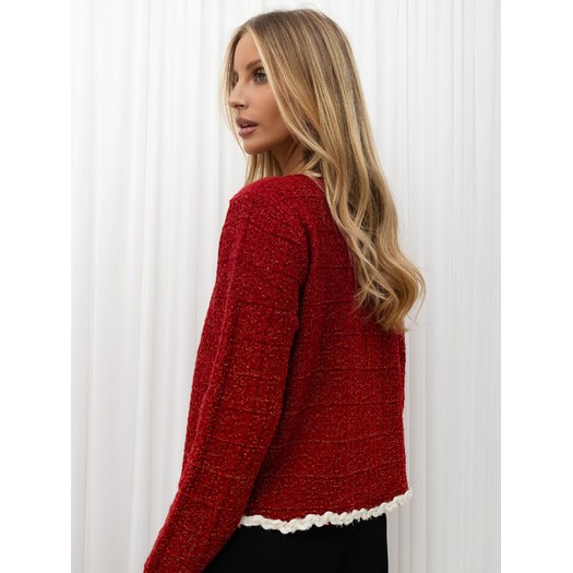 Sweter-IR-SW-RR1299.83-czerwony