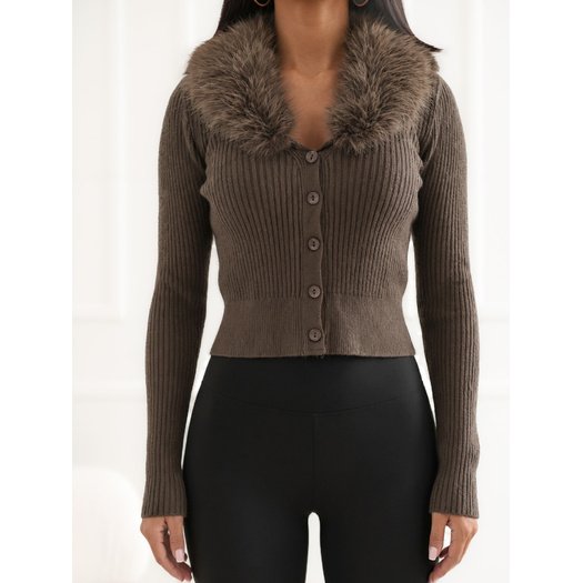 Sweter-CS-SW-57951.03-brązowy