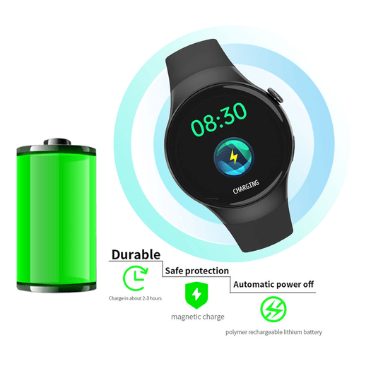 SMARTWATCH UNISEX Rubicon RNCE87 - WYKONYWANIE POŁĄCZEŃ (sr031b)