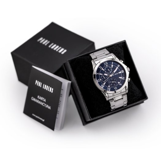 ZEGAREK MĘSKI PAUL LORENS - PL3844B2-6C1 (zg363f) + BOX 3