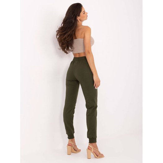 Spodnie dresowe-CLM-DR-1275.30-khaki