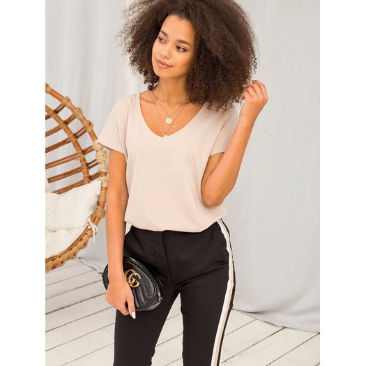 Marškinėliai-RV-TS-4832.01P-smėlio spalvos 44