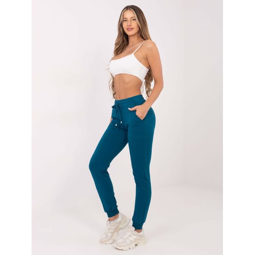 Sportinės kelnės - RV-DR-5040.05X - žalsvai mėlynos spalvos 10