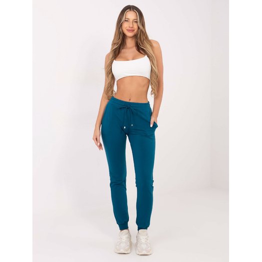 Sportinės kelnės - RV-DR-5040.05X - žalsvai mėlynos spalvos 12