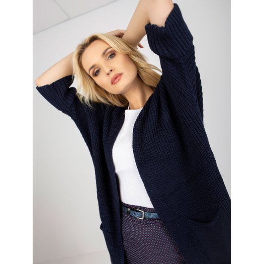 Cardigan-LO-SW-LK-3002.98P-tamsiai mėlyna