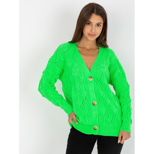 Megztinis-LC-SW-8035.06X-fluo žalias