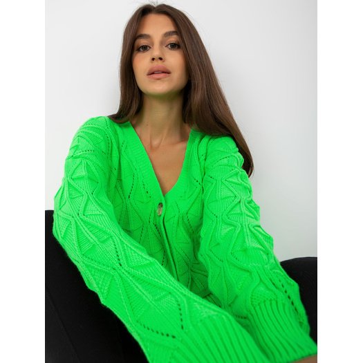 Megztinis-LC-SW-8035.06X-fluo žalias