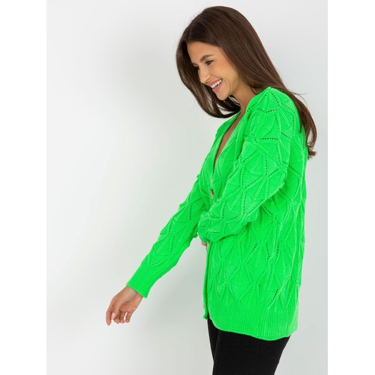 Megztinis-LC-SW-8035.06X-fluo žalias