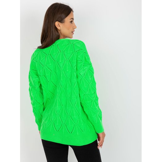 Megztinis-LC-SW-8035.06X-fluo žalias