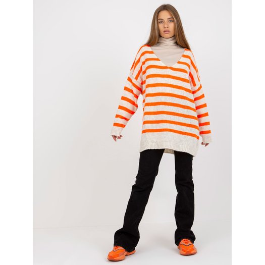 Megztinis-TW-SW-BI-M59.25-oranžinė