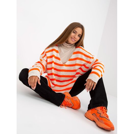 Megztinis-TW-SW-BI-M59.25-oranžinė