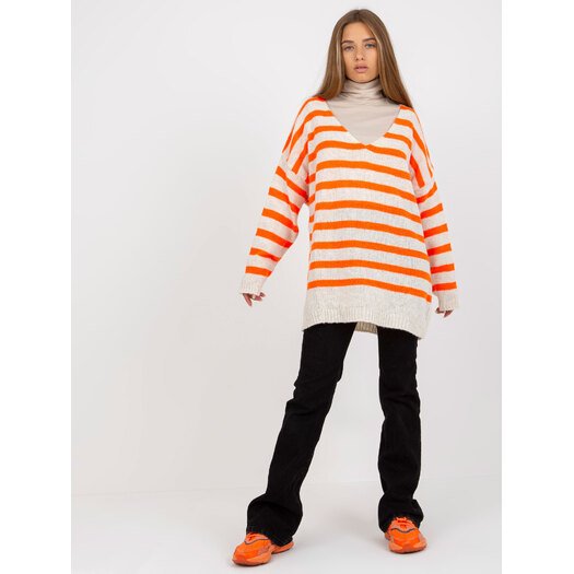 Megztinis-TW-SW-BI-M59.25-oranžinė