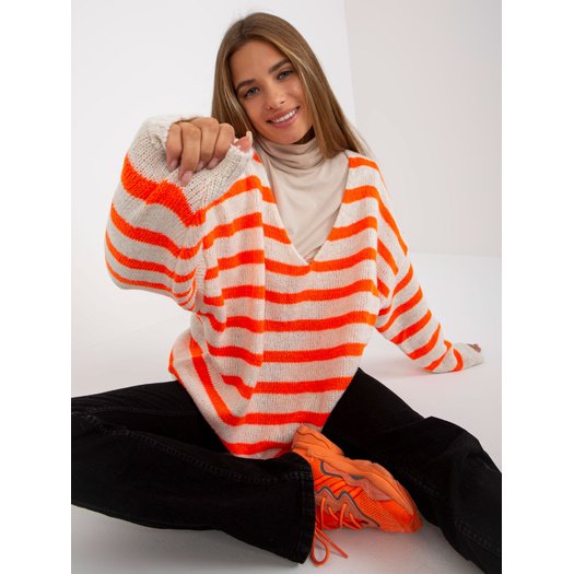 Megztinis-TW-SW-BI-M59.25-oranžinė