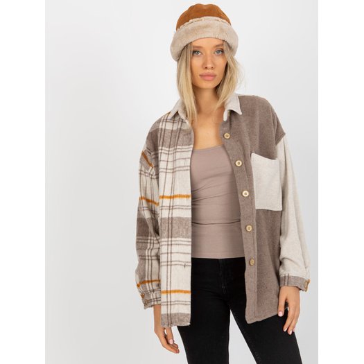 Marškiniai-DN-KS-4007.04-smėlio spalvos 3