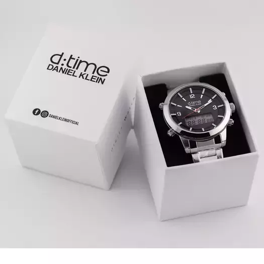 Laikrodis vyrams DANIEL KLEIN D:TIME 12641-2 (zl024b) + dėžutė