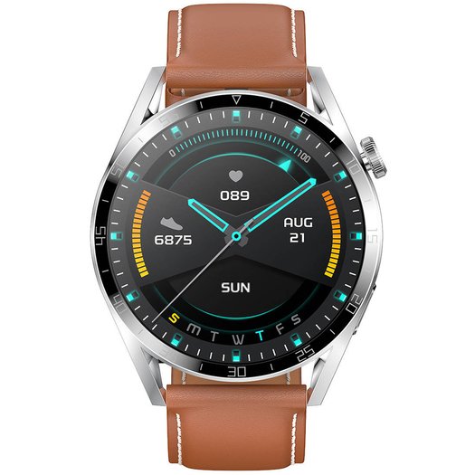 SMARTWATCH MĘSKI PACIFIC 42-03 - ROZMOWY BLUETOOTH, ASYSTENT GŁOSOWY (sy035c)