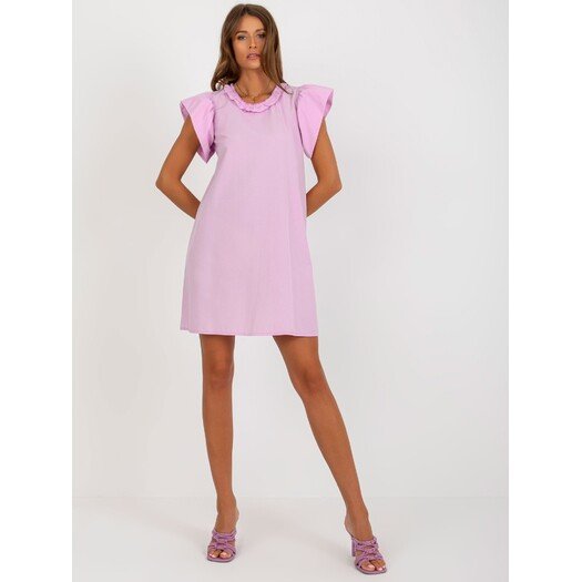 Suknelė-LK-SK-506795.71 - šviesiai violetinė 3