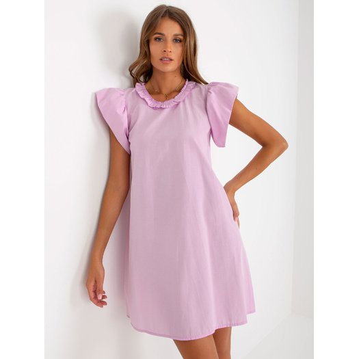Suknelė-LK-SK-506795.71 - šviesiai violetinė 14