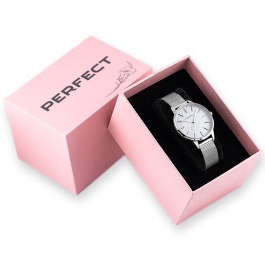 Laikrodis moterims PERFECT F374-01 (zp527a) + dėžutė