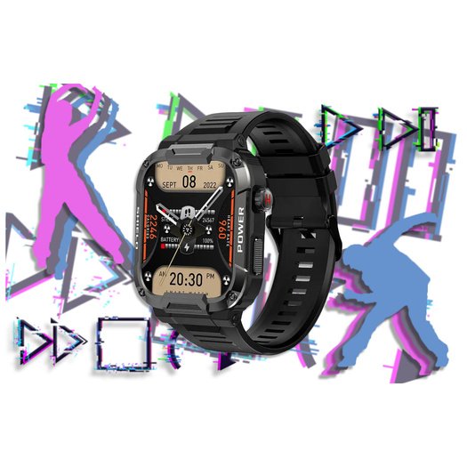 Išmanusis laikrodis vyrams Rubicon RNCF07 - Skambinimo funkcija - BLUETOOTH CALL (sr052a) 3