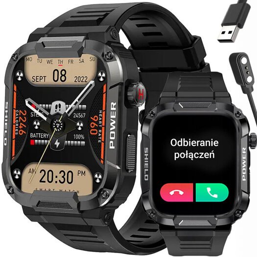 Išmanusis laikrodis vyrams Rubicon RNCF07 - Skambinimo funkcija - BLUETOOTH CALL (sr052a) 34