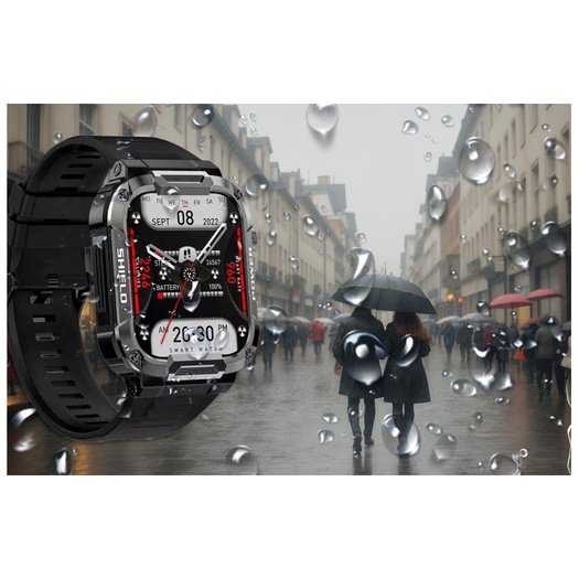 Išmanusis laikrodis vyrams Rubicon RNCF07 - Skambinimo funkcija - BLUETOOTH CALL (sr052a) 8