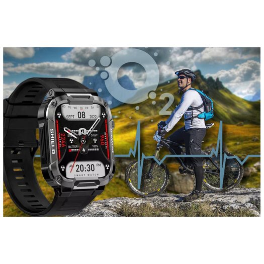 Išmanusis laikrodis vyrams Rubicon RNCF07 - Skambinimo funkcija - BLUETOOTH CALL (sr052a) 12