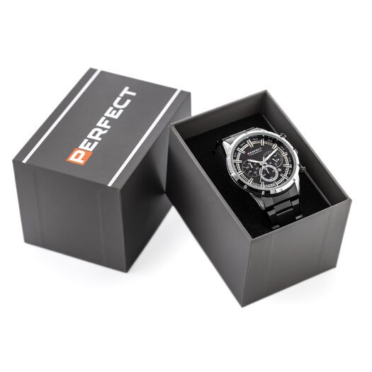 Laikrodis vyrams PERFECT M507CH - CHRONOGRAF (zp378g) + dėžutė