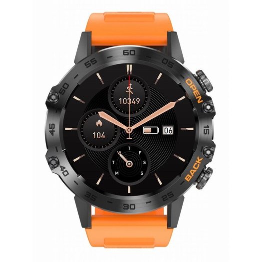 SMARTWATCH MĘSKI Gravity GT9-4 - WYKONYWANIE POŁĄCZEŃ, CIŚNIENIOMIERZ (sg021d)