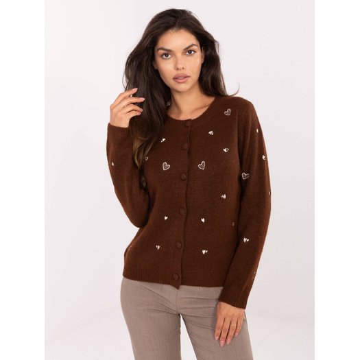 Sweter-PM-SW-F510.29-brązowy 1