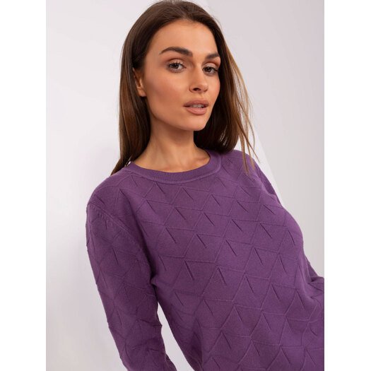 Sweter-AT-SW-232901.25X-fioletowy 5