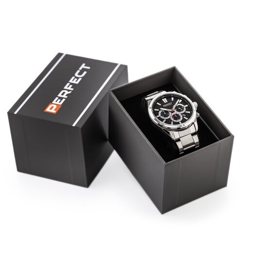Laikrodis vyrams PERFECT M501CH-03 - CHRONOGRAF (zp381a) + dėžutė