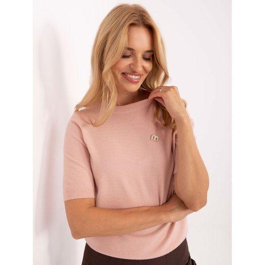 Sweter-PM-SW-Y2508.33-ciemny różowy 3