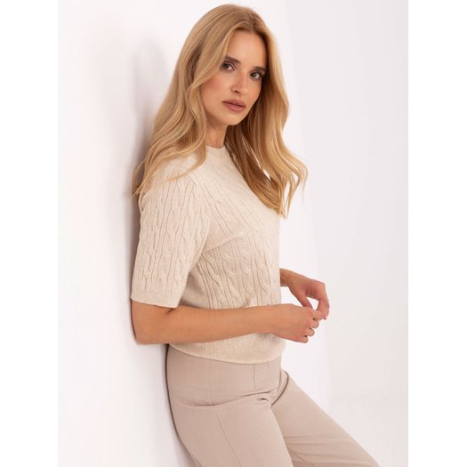 Sweter-PM-SW-N30085.34-jasny beżowy 3
