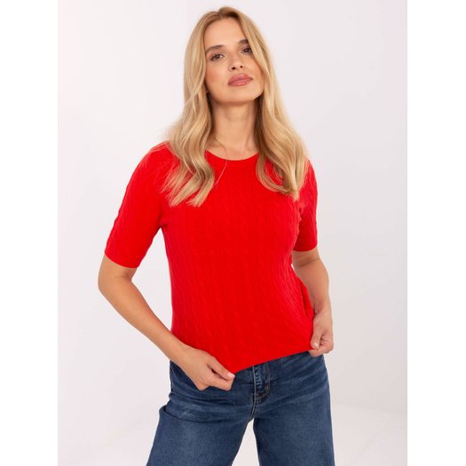 Sweter-PM-SW-PM-5065.28-czerwony 2