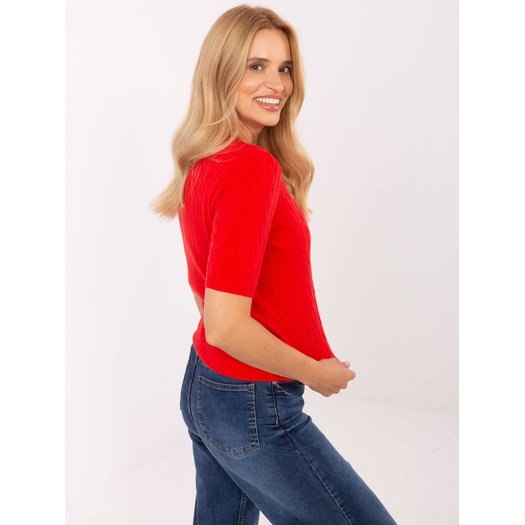 Sweter-PM-SW-PM-5065.28-czerwony 1