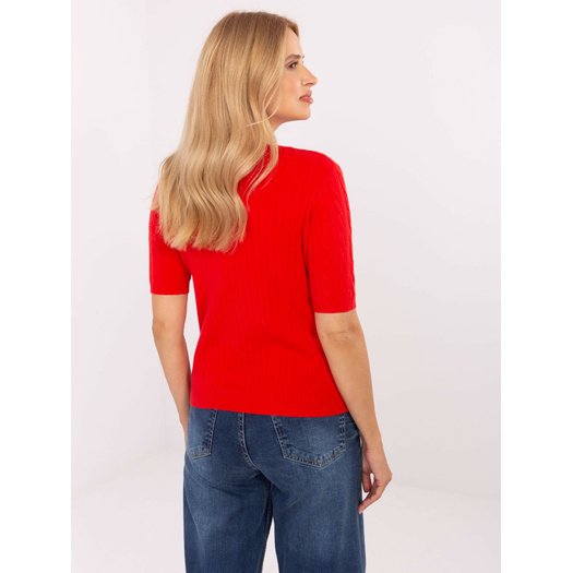 Sweter-PM-SW-PM-5065.28-czerwony 3