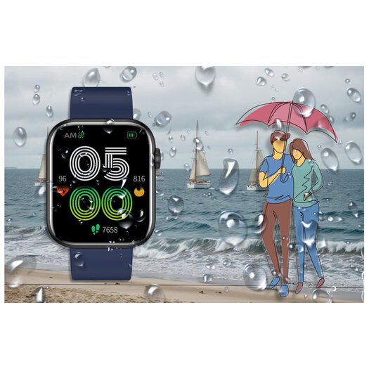 SMARTWATCH UNISEX GRAVITY GT3-5 - ROZMOWY BLUETOOTH, WŁASNE TARCZE (sg022e)