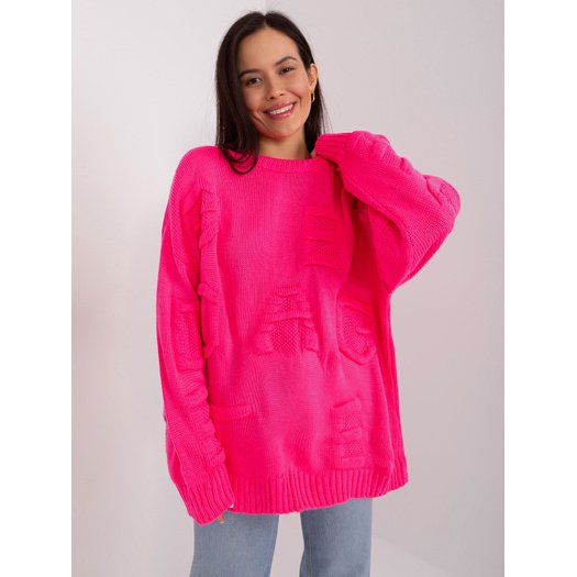Megztinis-BA-SW-8053.31-fluo rožinis