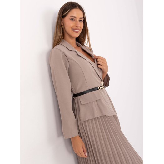 Sukienka-IT-SK-21599.80-ciemny bezowy 3