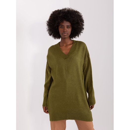 Megztinis-BA-SW-0577.32X-khaki