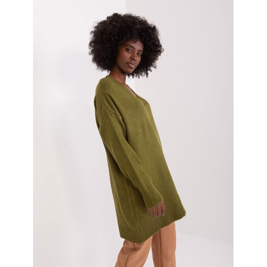 Megztinis-BA-SW-0577.32X-khaki