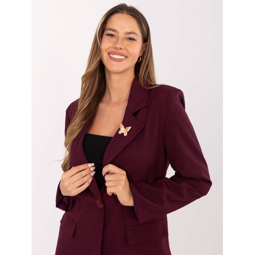 Marynarka-IT-MA-FL8315.85-bordowy 2